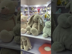 أحذية أطفال من القطيفة أحذية مريحة وآمنة للأطفال الرضع على شكل أرنب